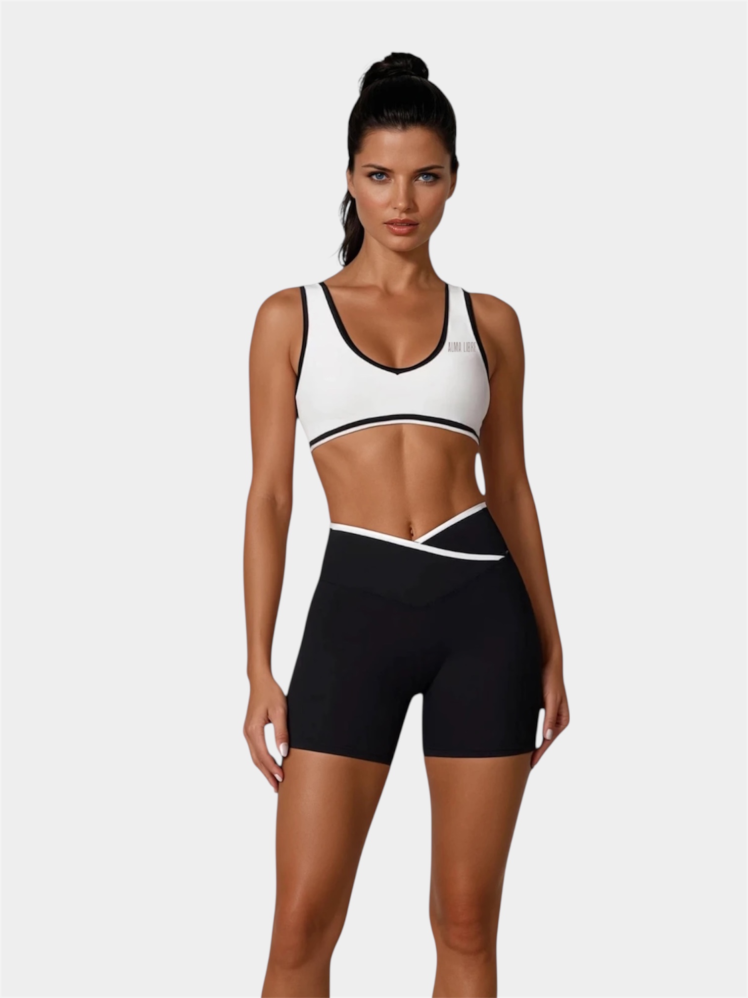 ShapeLine Contrast Shorts Black