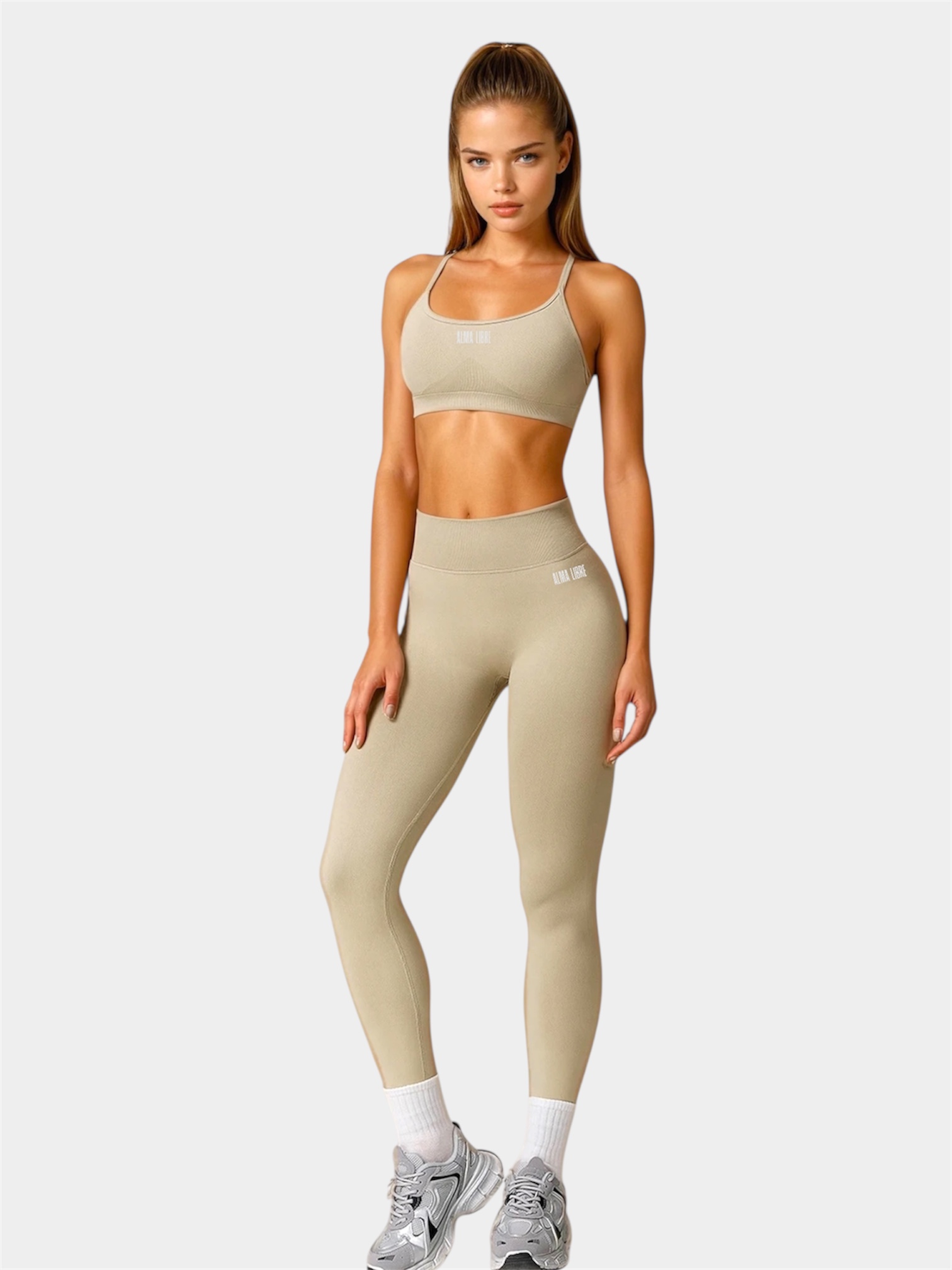 TightFit V-Booty Leggings Mocha Mist